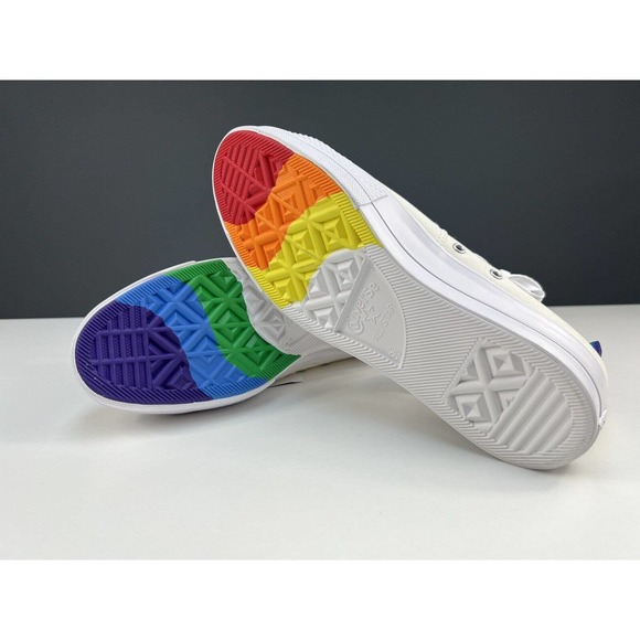 Converse Chuck Taylor All Star Lift Platform Low Pride Womens US 11.5 A02264C - Picture 5 of 6